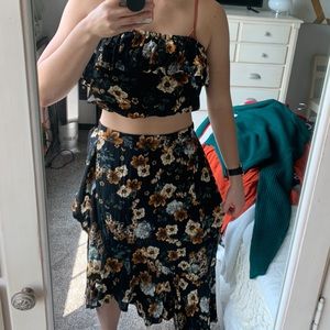 Target 2 piece floral set